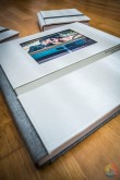 Pack Album Boda Completo, 1x35x35 + 2x24x24 en polipiel plata con Maletin